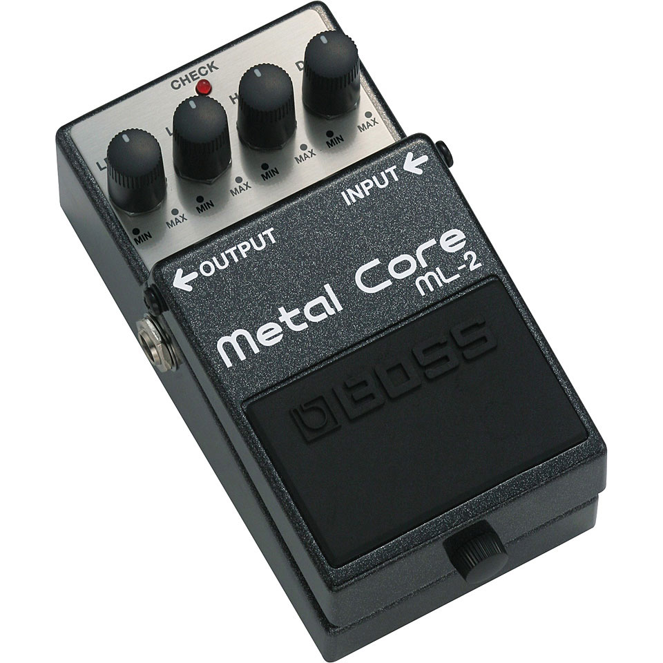 【箱付き・美品】BOSS ML-2 メタルコア ノイズレス・ハイゲインディストーション】BOSS ML-2 メタルコア