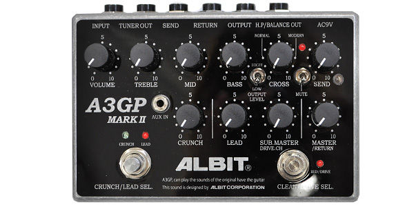 Amazon | ALBIT GUITER PRE-AMP ギタープリアンプ A3GP MARKII