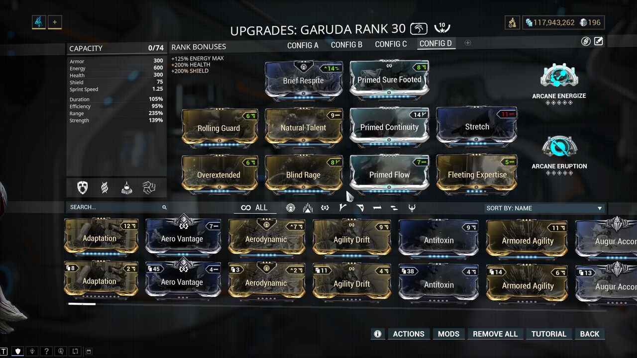 Warframe Garuda Ensnare Dimensional Gate Warframe Garuda Ensnare Dimensional Gate