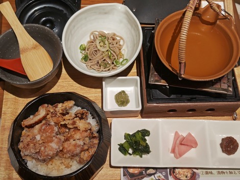 和定食も信州素材。上高地あずさ珈琲 八尾店へ