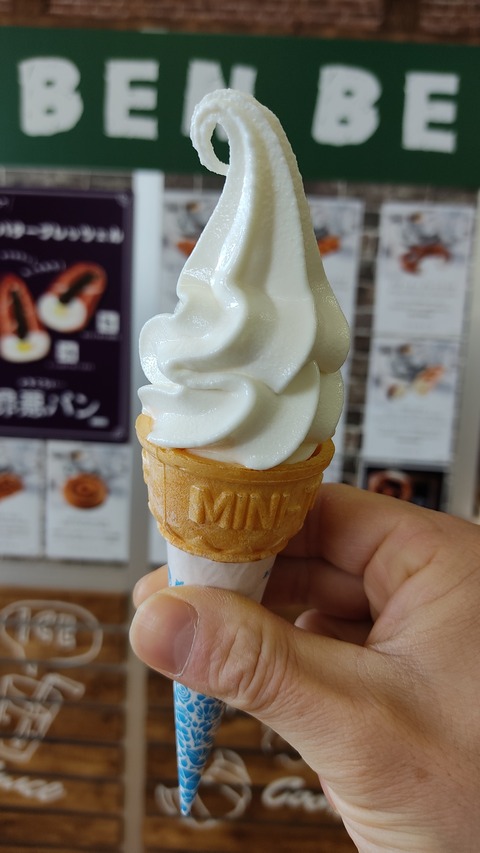 先日 Dcmホーマック函館石川店内にオープンした Ben Ben Cafe にて激安ソフトクリームを食べ 外にはたこ焼き ひとふねさんの移動販売車があったのでたこ焼きもキメておきました 11本目 函館 気まぐれブログ