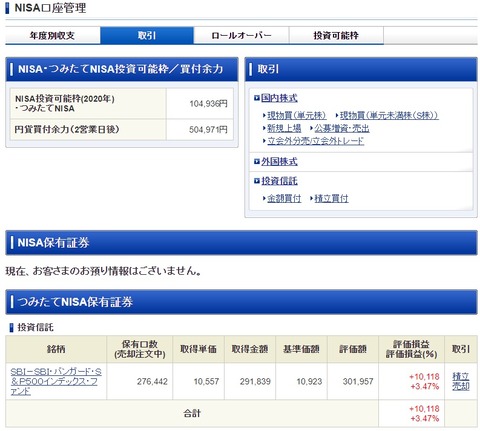 SBI証券_201030