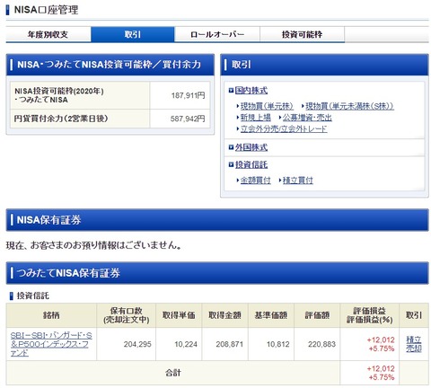 SBI証券_200925