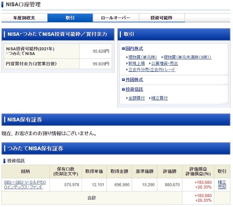 SBI証券_211001