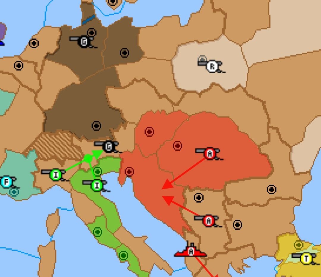 ケーニヒグレーツの幻想 ドイツ イタリア戦術 ディプロマシー科 テレジア士官学校