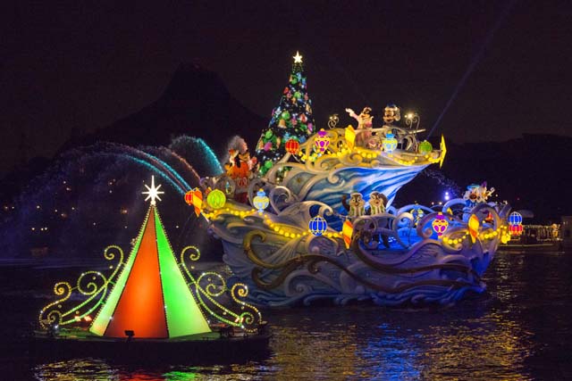 東京ディズニーシーのxmasは イルミネーション Disney Style