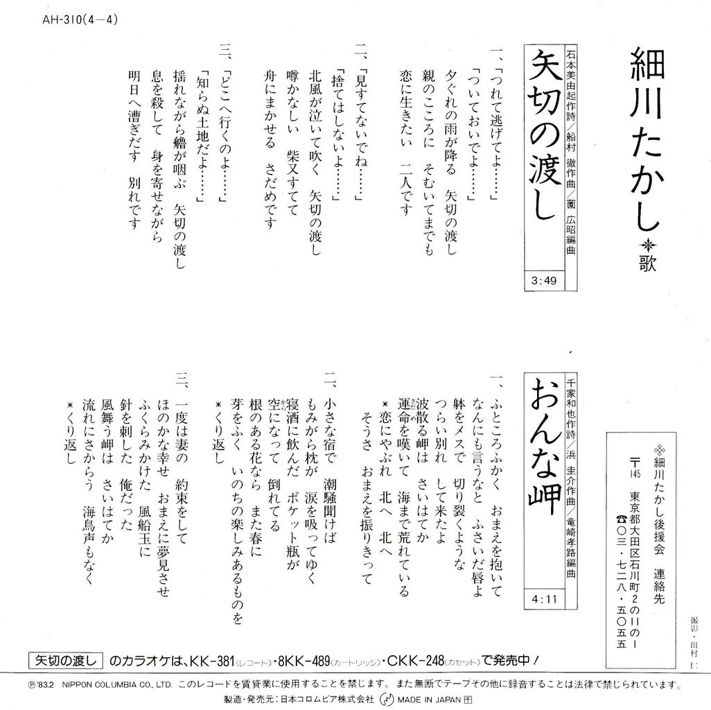 眉間のしわ Disco Rの棚卸し
