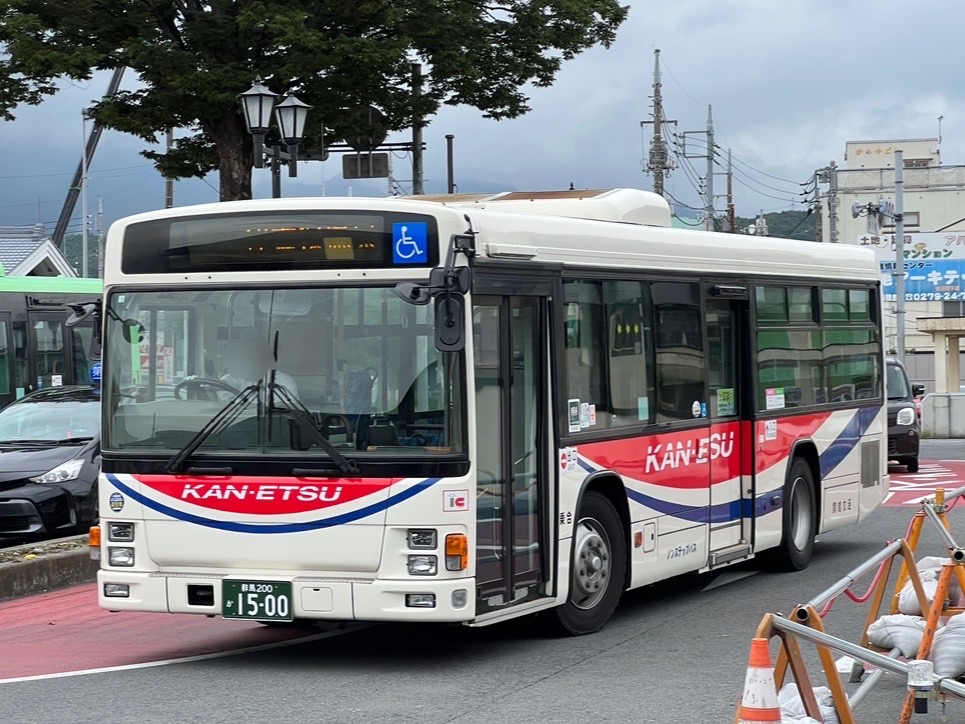 関越交通 いすゞ エルガ : 高崎市公共交通機関