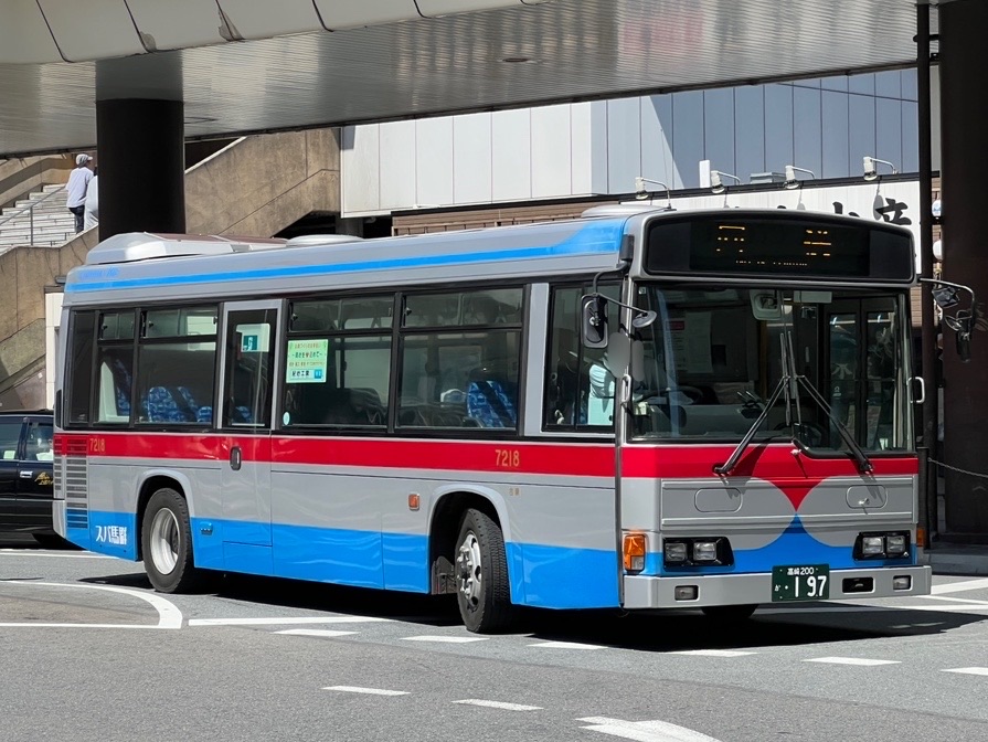 群馬バス レインボーHR 7218 : 高崎市公共交通機関