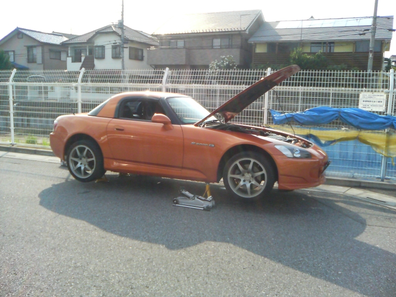 オイル ブレーキパッド交換 S00 ながやまやがな