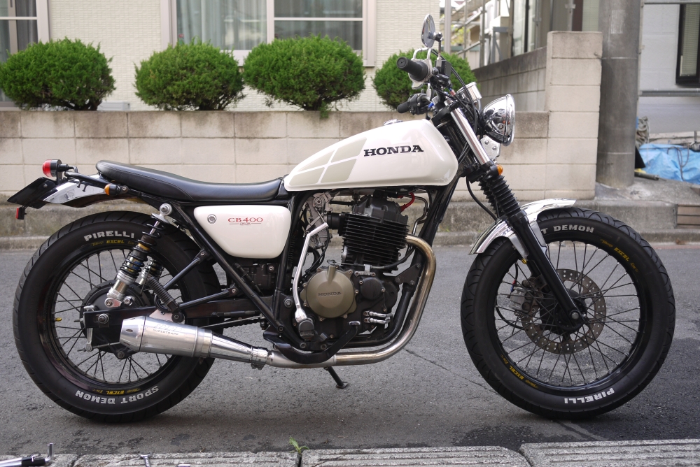 CB400SS マフラー スーパートラップ