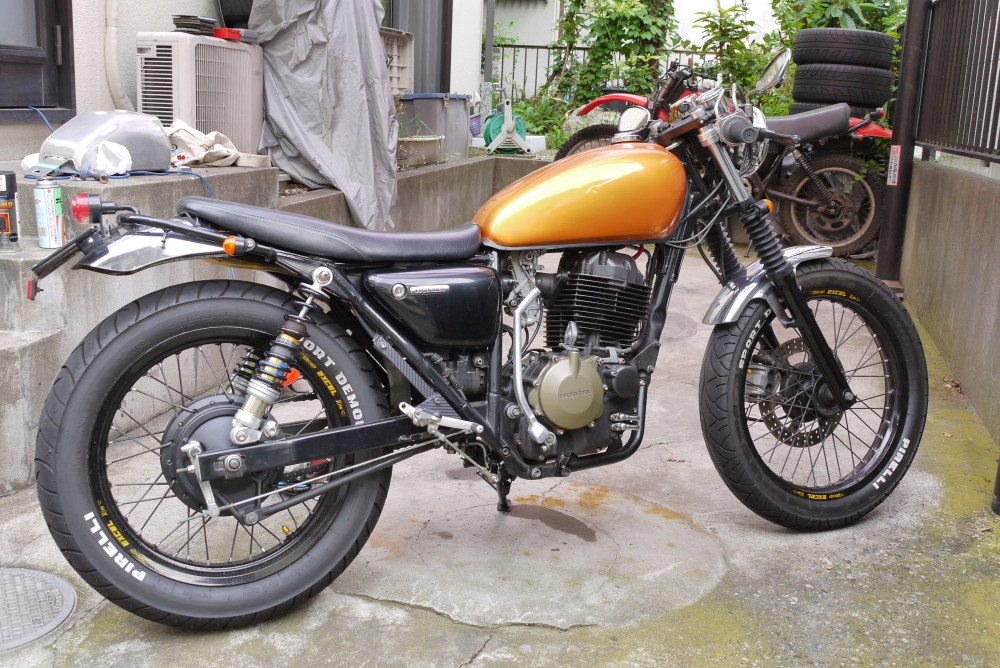 ホンダ CL400 アルミタンク CB400SS CL72タイプ 希少 ポン付け
