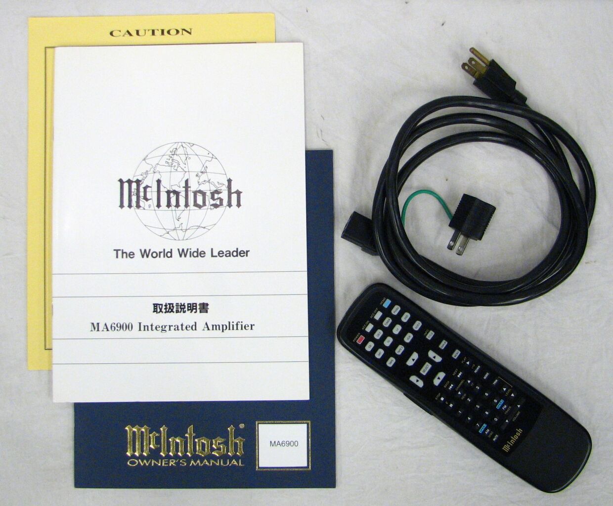 プリメインアンプ McIntosh MA6900 中古入荷しました プリメインアンプ McIntosh MA6900 中古入荷しました