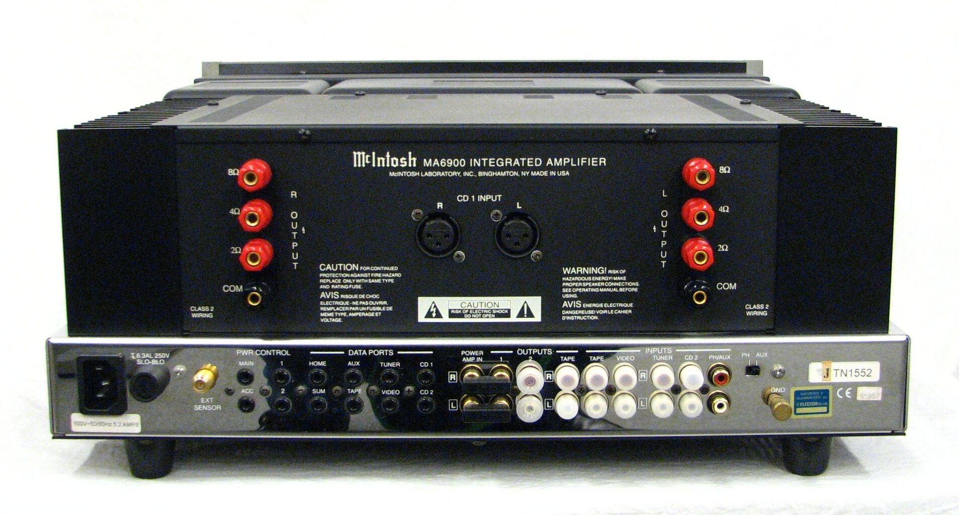 プリメインアンプ McIntosh MA6900 中古入荷しました プリメインアンプ McIntosh MA6900 中古入荷しました
