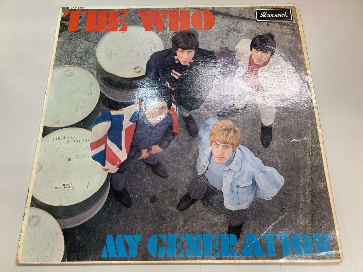 新着レコード情報~THE WHO『MY GENERATION』UKオリジナル盤 新着レコード情報~THE WHO『MY GENERATION』UKオリジナル盤
