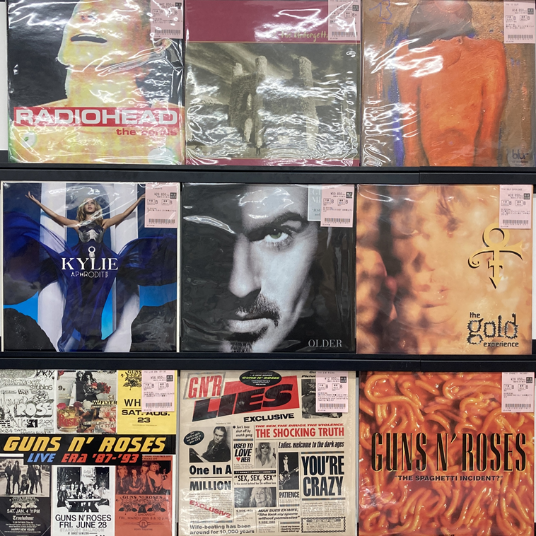 新着レコード情報！90's ROCK中心に稀少中古レコード入荷！！ : 千葉で