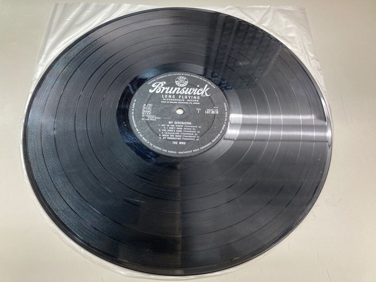 新着レコード情報~THE WHO『MY GENERATION』UKオリジナル盤 新着レコード情報~THE WHO『MY GENERATION』UKオリジナル盤