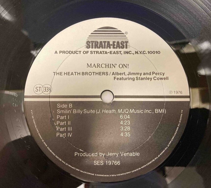 The Heath Brothers - Marchin' On! (LP) – Meditations