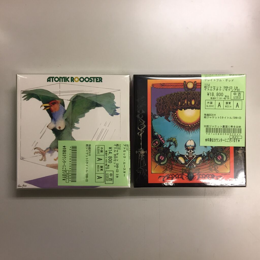 ☆特典BOX付☆ ロック・プログレ紙ジャケットCD入荷! 2023/12 ☆特典BOX付☆ ロック・プログレ紙ジャケットCD入荷! 2023/12