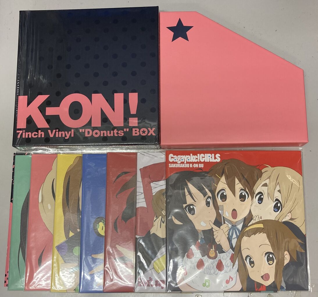 新着中古情報!稀少なK-ON!(けいおん!) 7INCH BOX 入荷 新着中古情報!稀少なK-ON!(けいおん!) 7INCH BOX 入荷