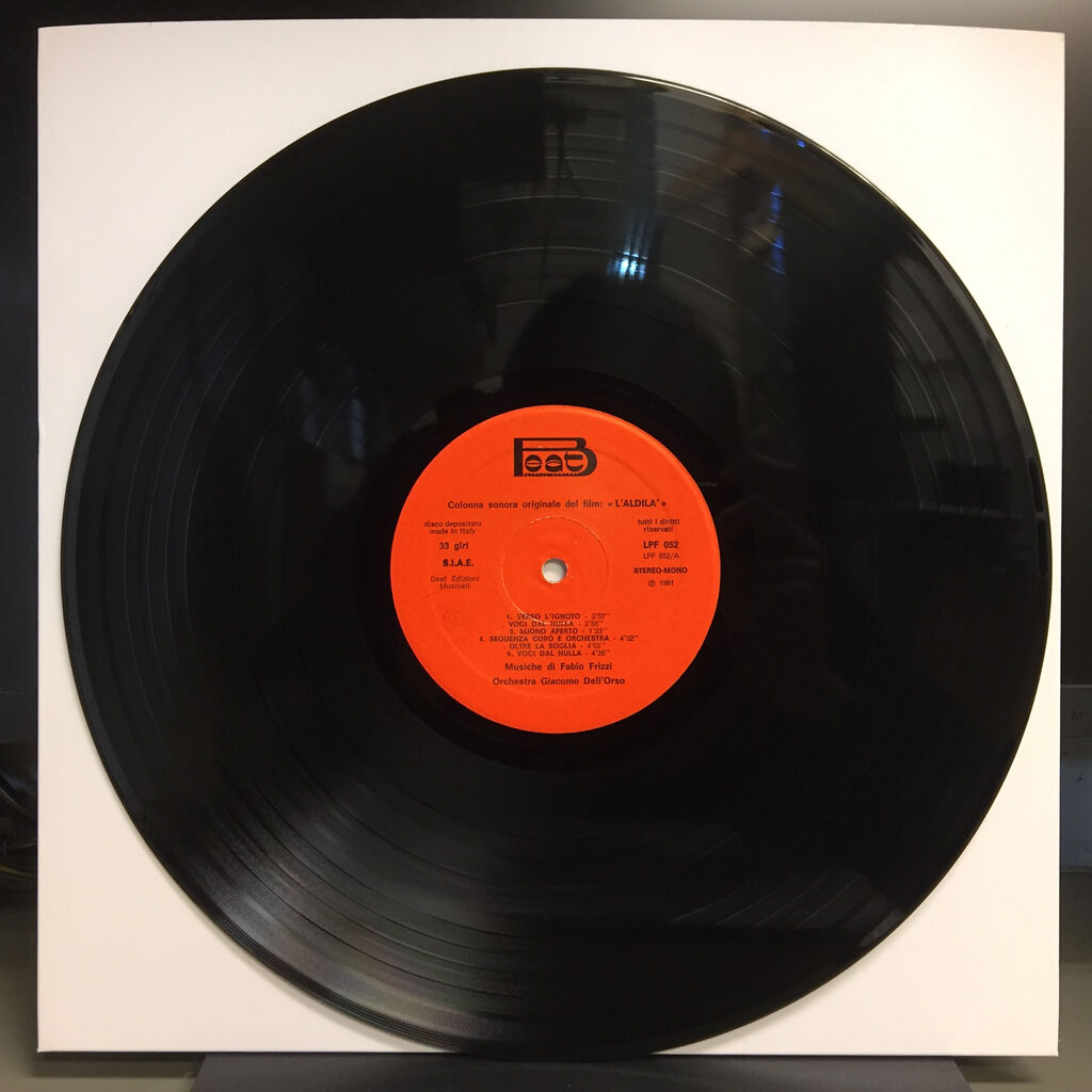 新着レコード情報 ORIGINAL SOUNDTRACK / L' ALDILA (LP