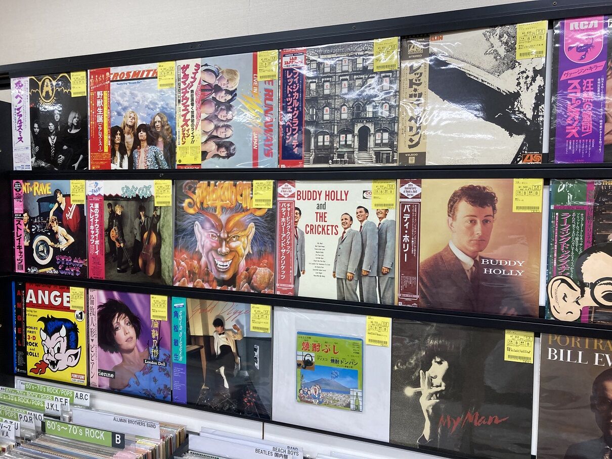 新着レコード300点展示完了!!ロック/ハードロック/ジャズ/日本の