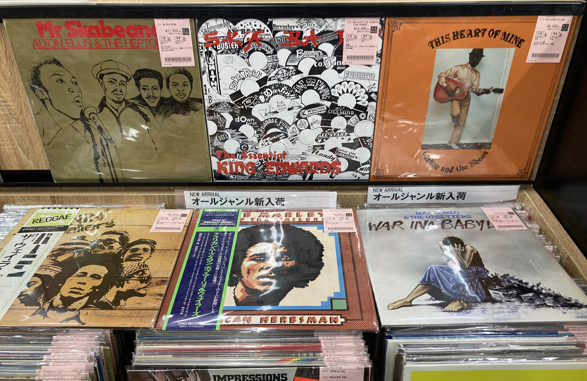 新着レコード情報！稀少盤含むレゲエ中古レコードがまとまって入荷 