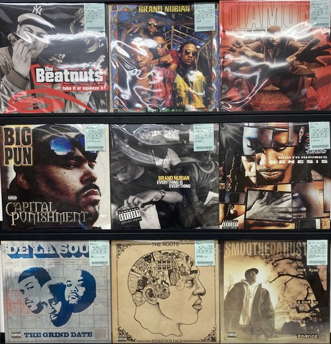 新着レコード情報！HIP HOPのレコードがまとまって入荷！ : 千葉でCD
