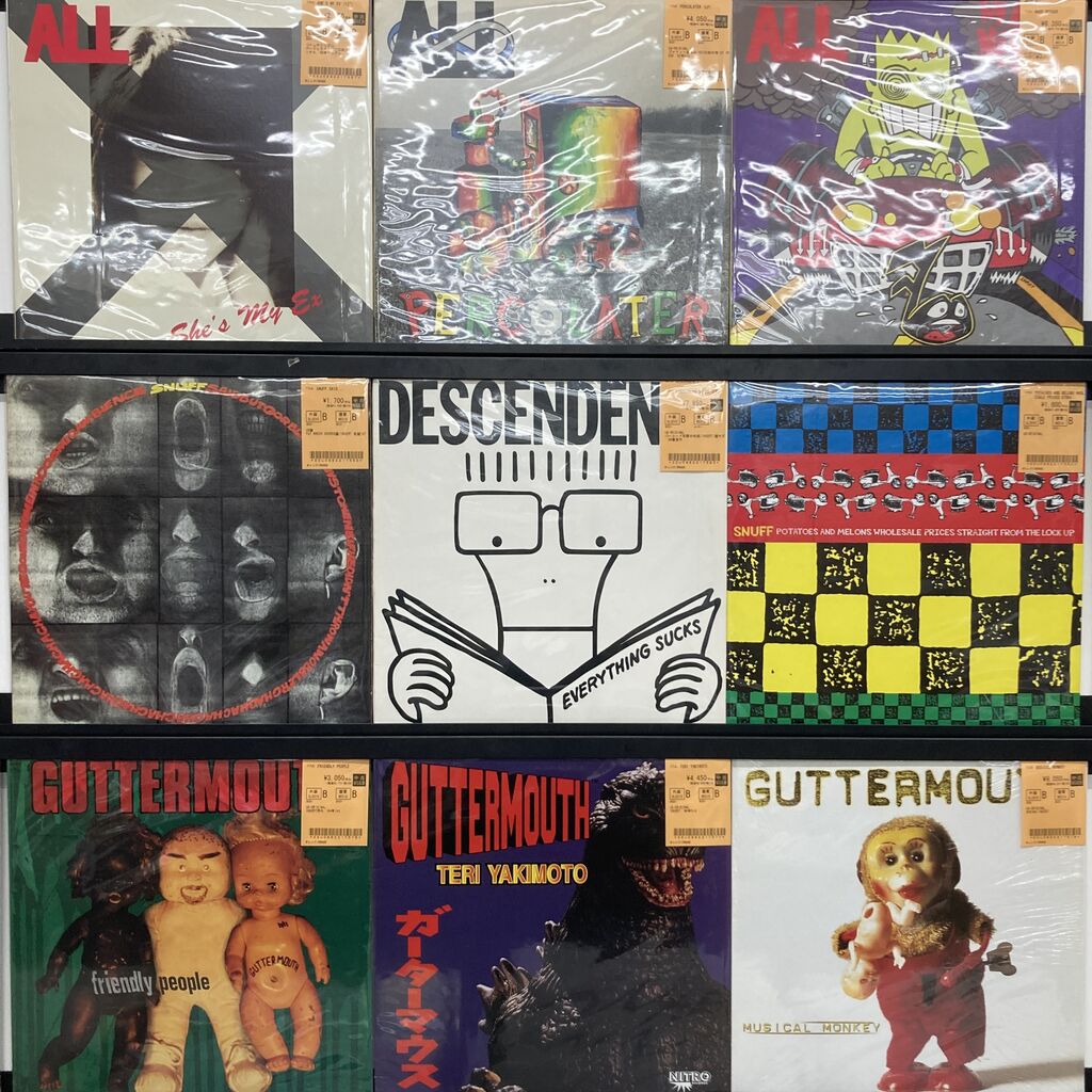 新着レコード情報！90'sメロコア名盤中心にパンク中古レコードが