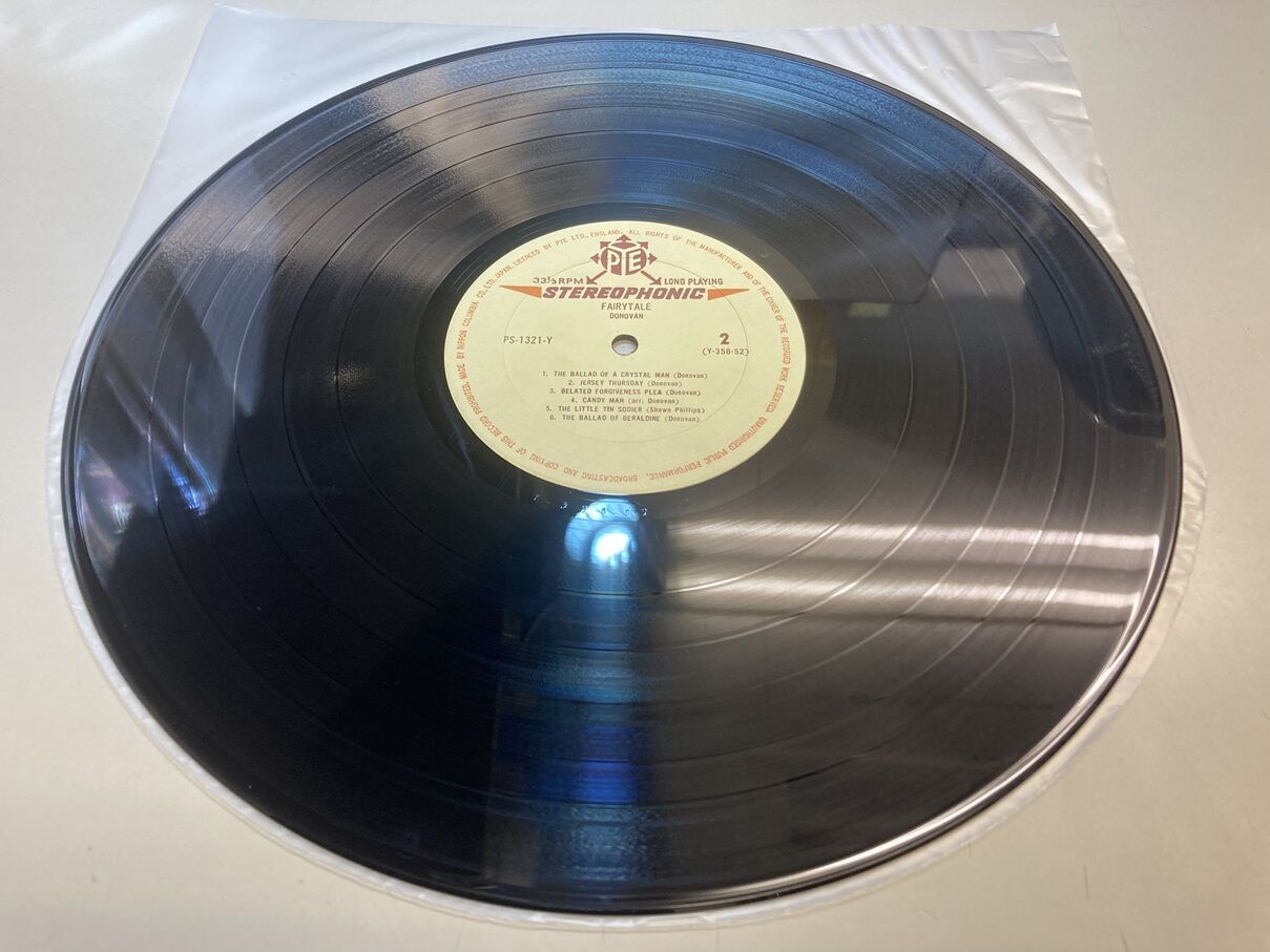 新着レコード情報～先週入荷した稀少盤/ドノヴァン稀少帯付2