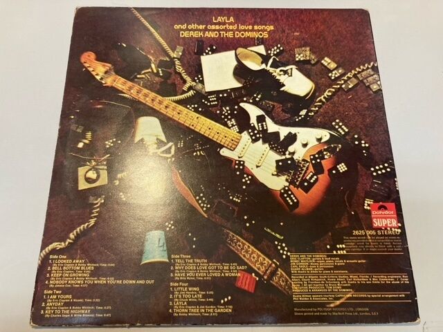 注目の 4/6(木) 新着レコード情報 ～DEREK AND THE DOMINOS / LAYLA UK 洋楽