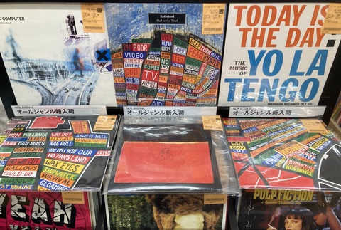 新着レコード情報②！90's-00'sロックの中古レコードがまとまって入荷