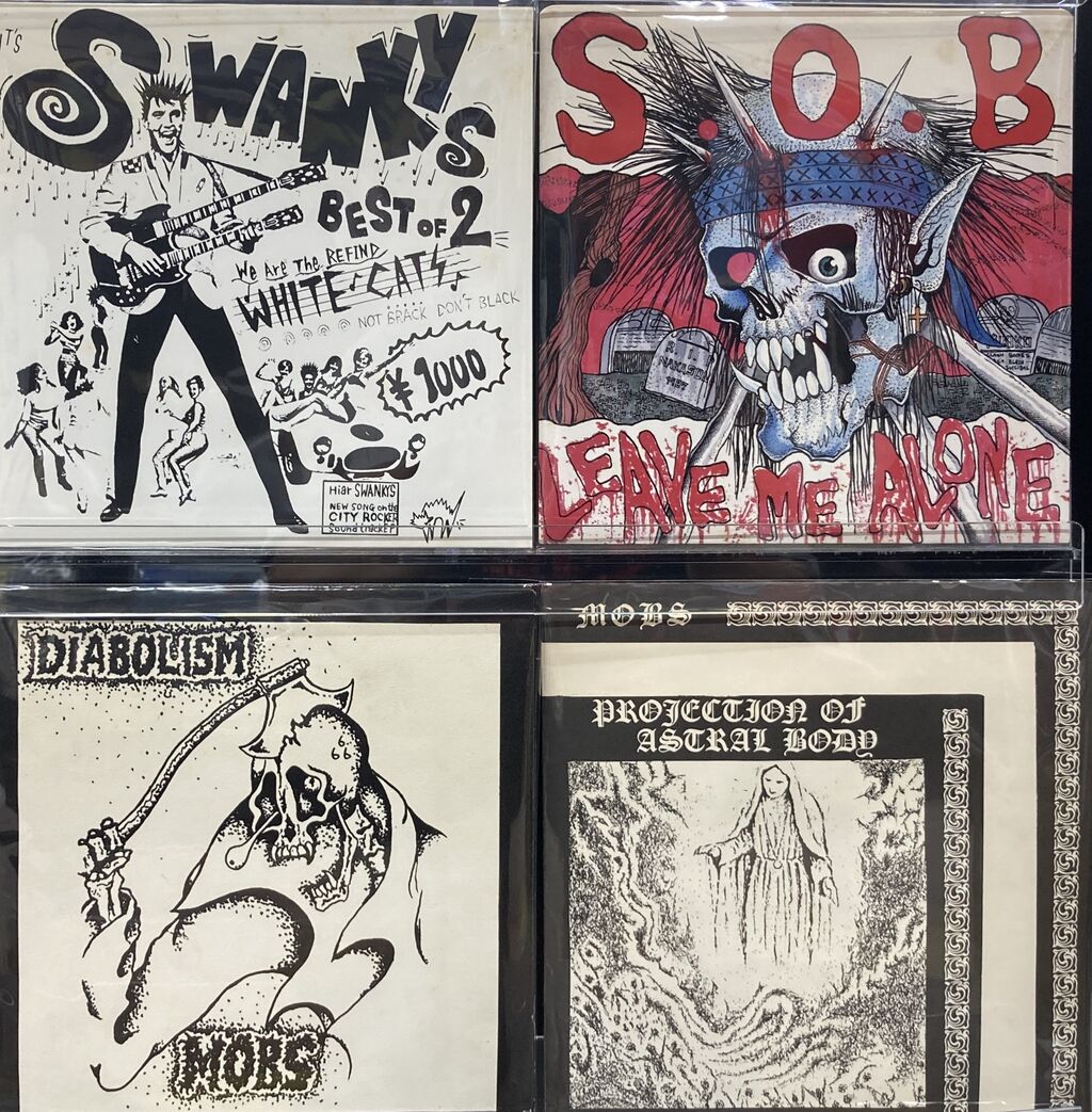 新着レコード情報！パンク・ハードコアの中古レコード稀少盤がまとまっ