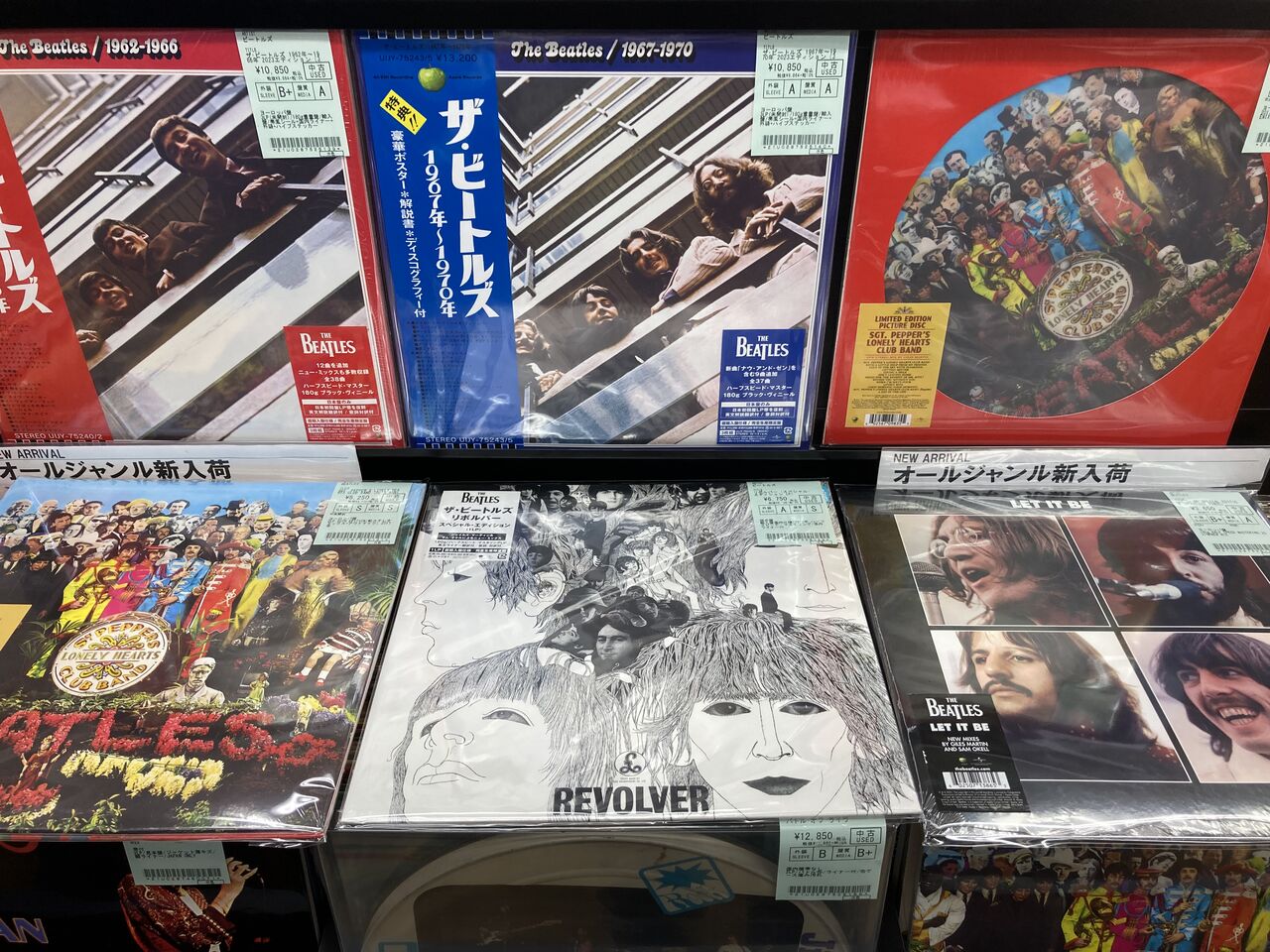 新着レコード情報！ロックの名盤レコードがまとまって入荷です