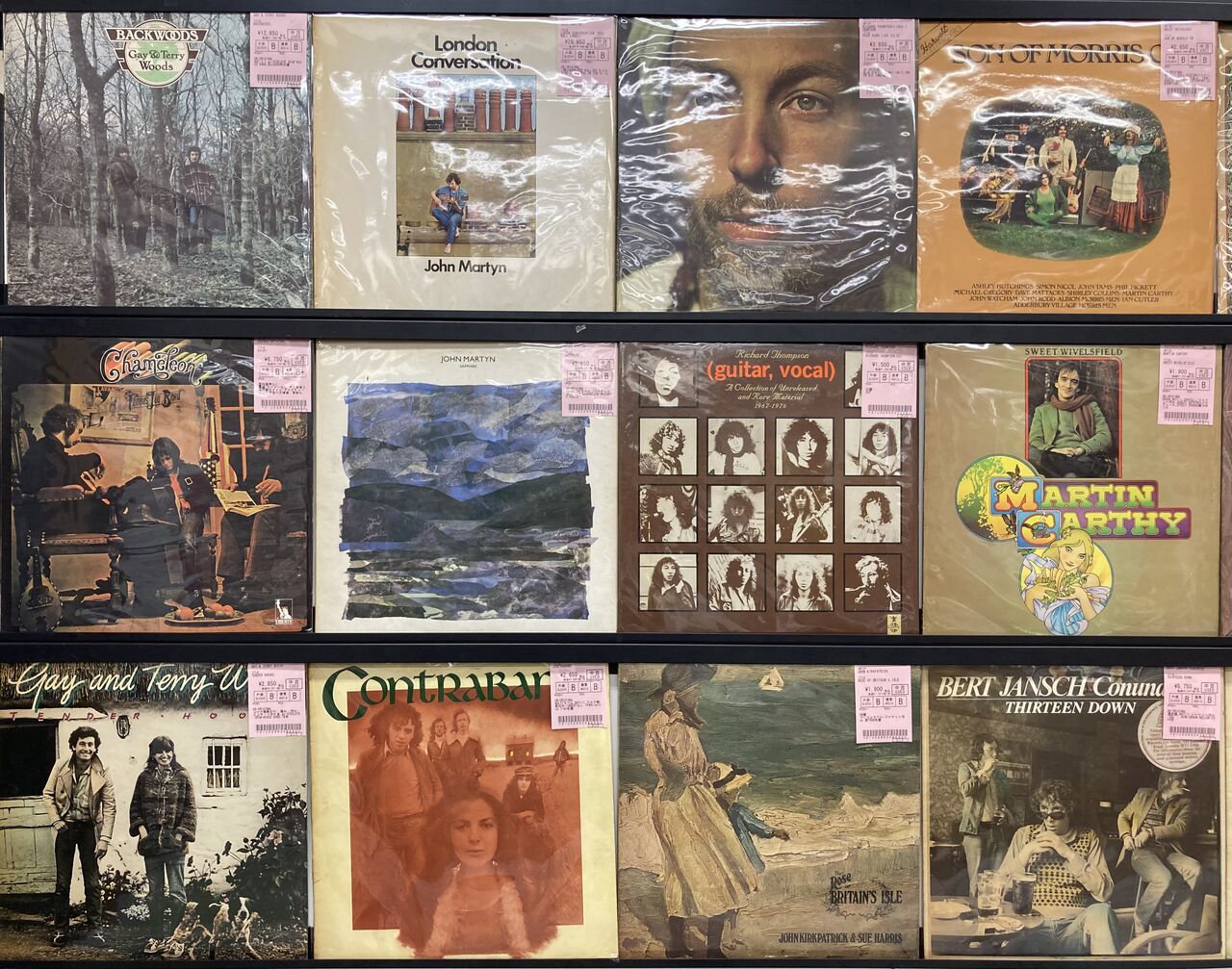 UKオリ◇Backwoods Gay & Terry Woods レコード LP