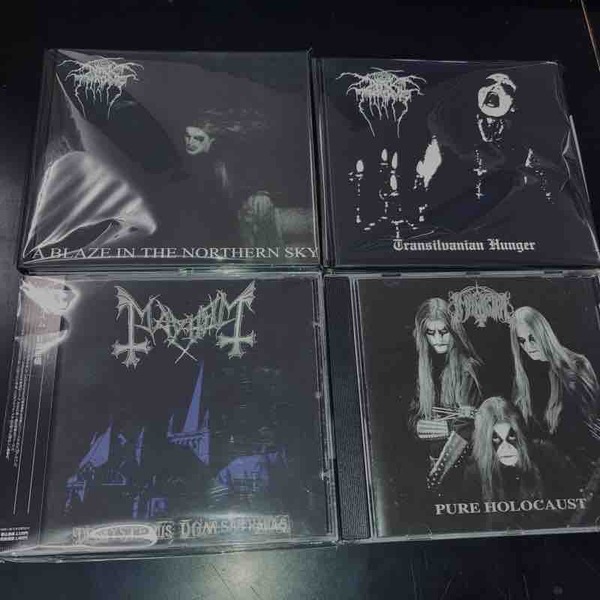 MAYHEMやDARKTHRONEなどノルウェーのブラックメタルCD入荷しました