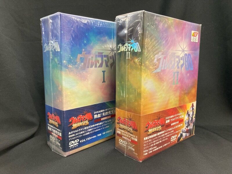 ウルトラマン80 DVD30周年メモリアルBOX Ⅰ&Ⅱが中古で入荷しま ウルトラマン80 DVD30周年メモリアルBOX Ⅰ&Ⅱが中古で入荷しま