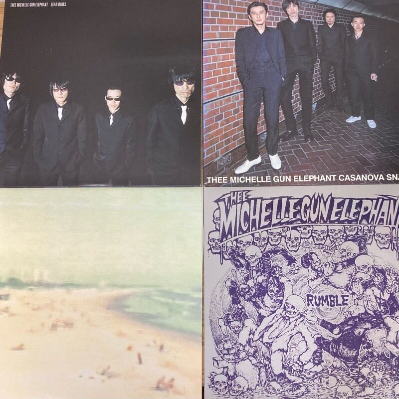 THEE MICHELLE GUN ELEPHANT中古レコードまとめて入荷しました