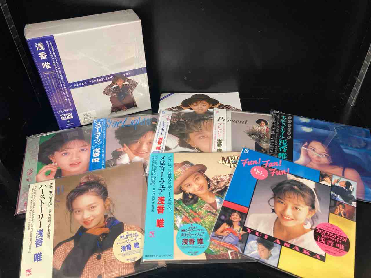 浅香唯 / 紙ジャケットCD-BOX（7CD+DVD）中古で入荷しました