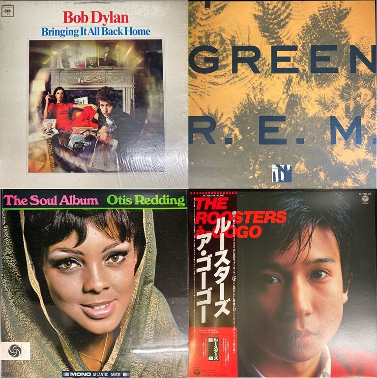 オールジャンル新着中古レコード20点入荷しました！BOB DYLAN,R.E.M.