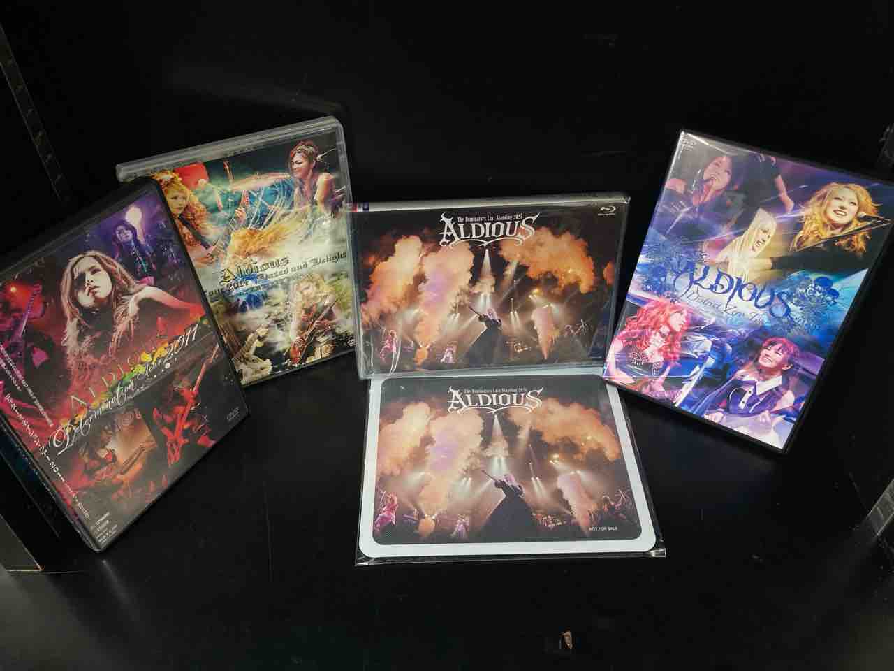 アルディアス】4タイトルBlu-ray&DVD中古で入荷いたしました