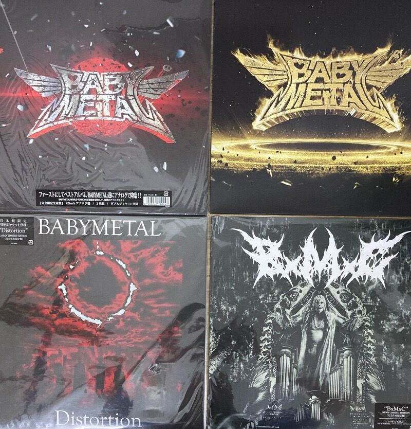 LPレコード2枚組　ベビーメタル　 　　　　　　　　　　　メタル・レジスタンス 未開封新品 ベビーメタル Babymetal 2016年 2枚組LPレコード