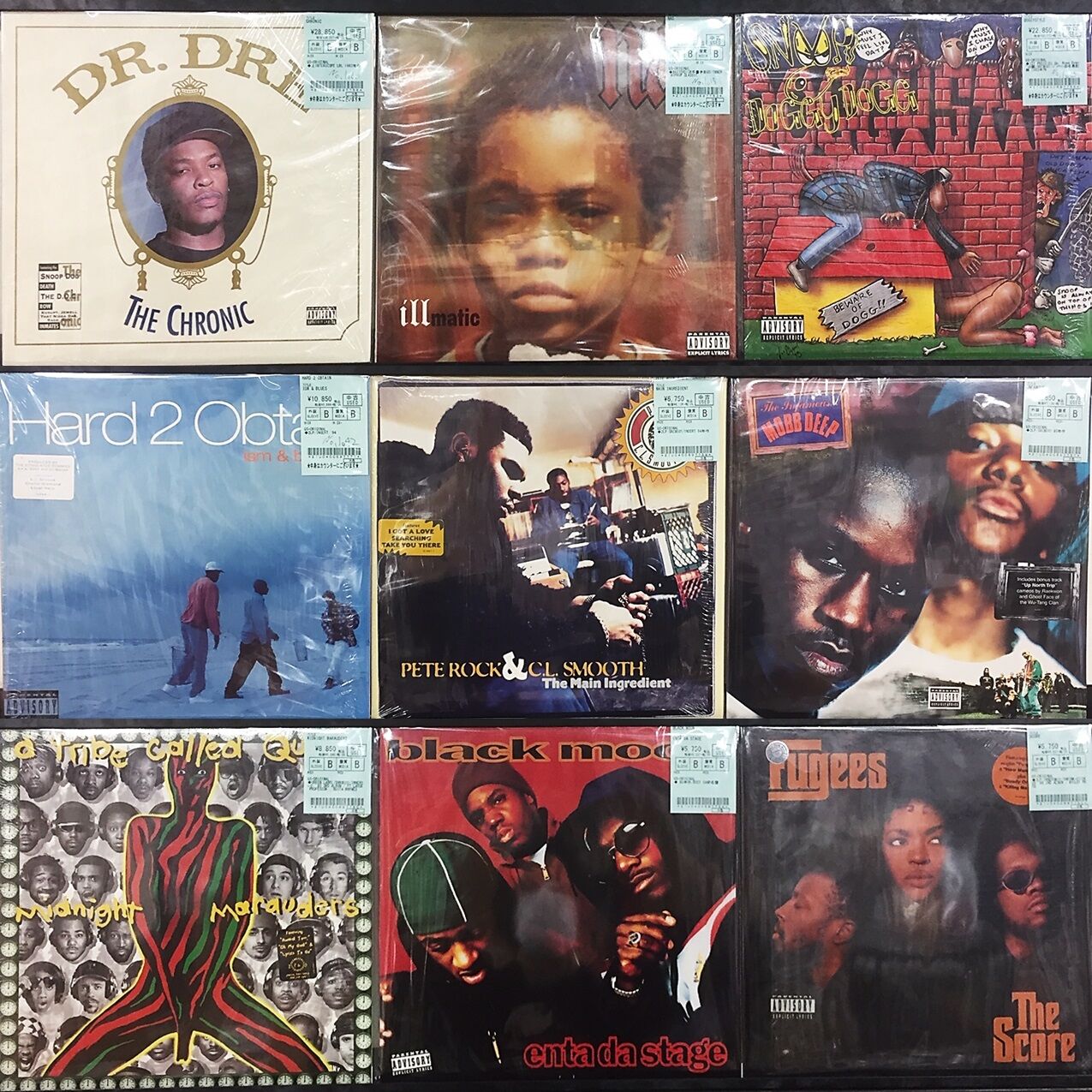 DR. DRE/CHRONICやNAS / ILLMATIC等々HIPHOP大名盤がまとめて入荷しま 