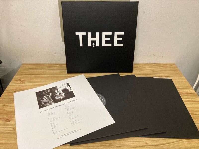 THEE MICHELLE GUN ELEPHANT コレクターズBOX THEE MICHELLE GUN ELEPHANT中古レコードまとめて入荷しました