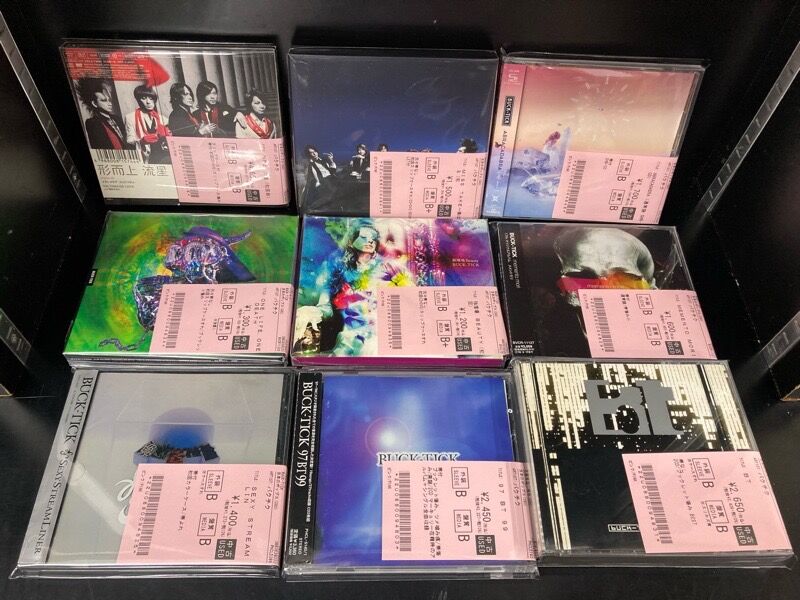 BUCK-TICK 中古CDまとめて入荷しました!!8cm短冊CDシングルも