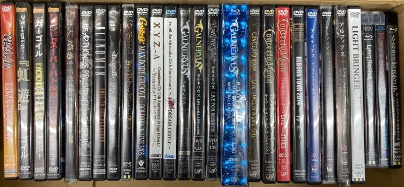 ジャパニーズ・ハードロック & ヘヴィメタルアーティストの中古DVD,Blu