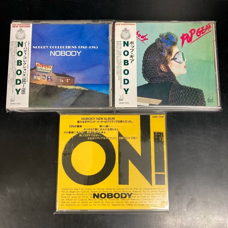 中古CD　ノーバディ・コレクションズ1982−1985 シール帯付き 中古CD ノーバディ・コレクションズ1982−1985 シール帯付き Amazon.co