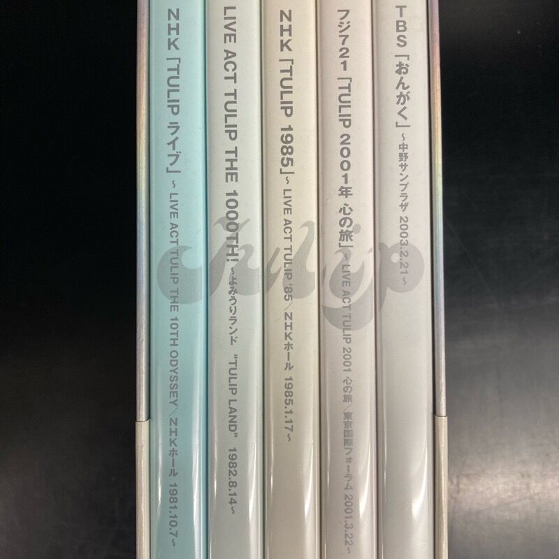 チューリップ / THE FILMS 2 LIVE ACT TULIP DVD BOX中古で入荷しま
