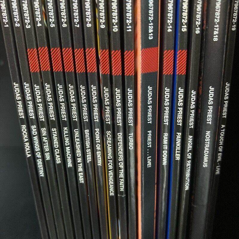 JUDAS PRIEST / COMPLETE ALBUMS COLLECTION (CD/BOX)中古で入荷