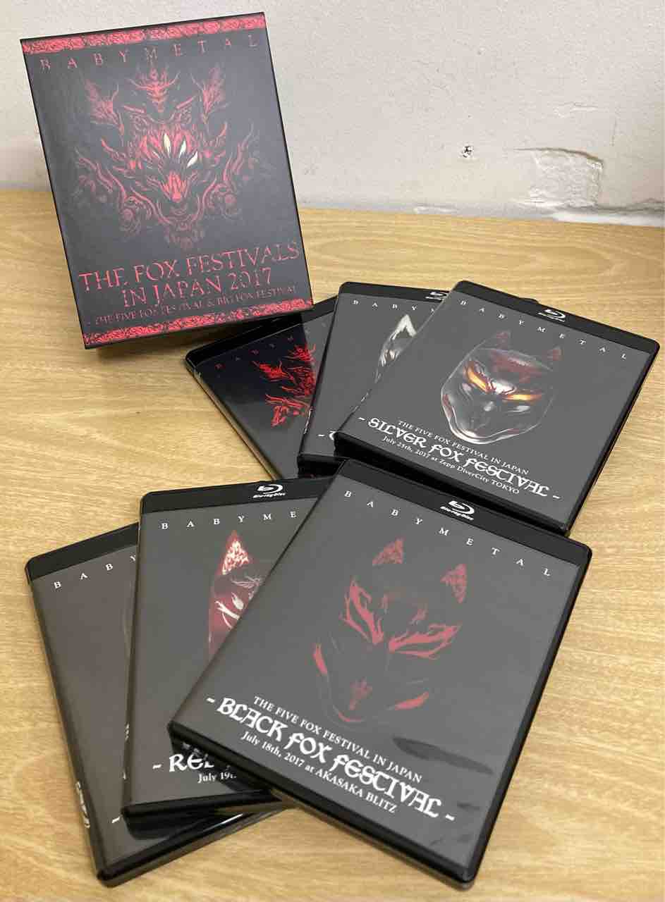 BABYMETAL】Blu-ray 4タイトル まとめて中古で入荷いたしました